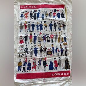 Ulster Vintage Linen Tea Towels (2) Very good Vintage Condition